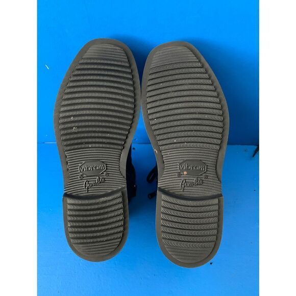 SANTONI EVEREST HIKING BOOT 8.5  D DERBY BURNISHED BROWN ZIPPER - Picture 7 of 8